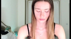 Brunette Solo Webcam Masturbation