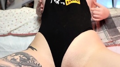 Amateur brunette ariana marie solo toying