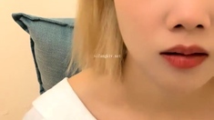 Cute Asian Chubby Teen Wild Dildo Masturbation