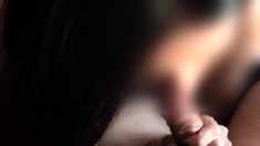 Delirious Brunette Whore Riding Big Cock Hardcore