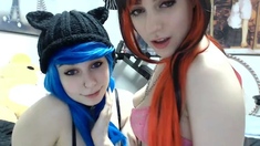 Webcams teen lesbian
