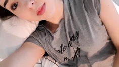 Pale amateur teen brunette Lynn Love