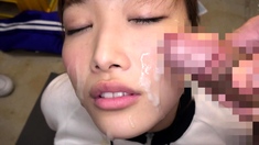 Asian schoolgirl enjoy group sex