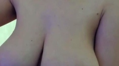 Big Natural Tits Latina Babe on Webcam