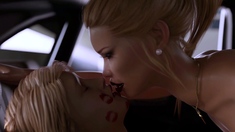 Car Sex with a Voluptuous 3D Stepmom