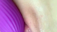 Close up MILF masturbation