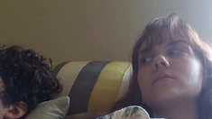 Milf brunette masturbating with toy ass