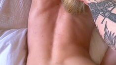 Curvaceous blonde in hardcore POV fuck