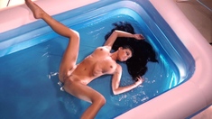 Hottest brunette solo webcam masturbation 2