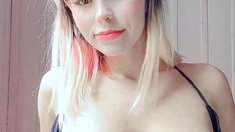 Amateur Blonde Teen Plays Solo with Toy Webcam Porn