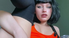 Homemade amateur webcam babe masturbating
