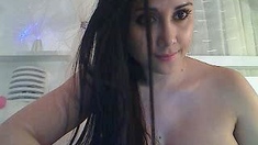 Leann amateur beautiful brunette with big boobs