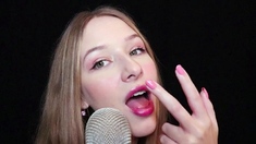 Diddly Asmr - Up Close Finger Sucking Asmr