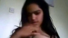Indian Babe with Cute Lips on Webcam