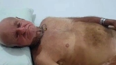 Big-Cock Grandpa Wanks for Daddy