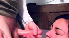 Big assed busty tit fuck and blowjob