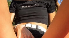 Amateur Striptease And Solo Masturbation