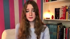 Amateur shemale tranny in solo video