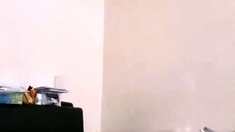 Jerking a big cock in close up