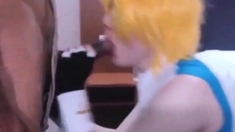 Daddy Drills Sissy Slut Bareback