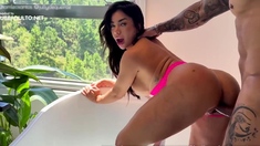 Mixed Brazilian Asian Fucking Hard With Bbc