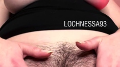 Big boob brunette masturbates on webcam