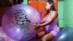 Asian Looner Girls - Sexy Juju Blows To Pop Huge Boom