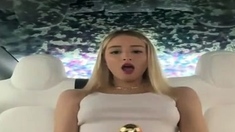 Blonde Teen Solo Masturbating On Webcam