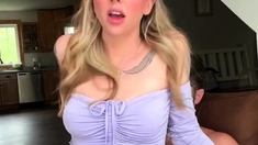 Ashley Baby Rides Her Bf's Cock