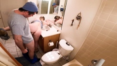 Stepmom Catches Her Stepson Masturbating And Joins In!
