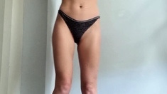 Horny Blonde In Solo Masturbation