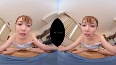 Tan Japanese gyaru in POV handjob blowjob rimjob orgy