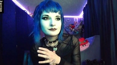 Sexy Goth With Big Ass And Sexy Petite Body