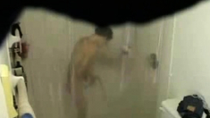 My sister masturbating and cumming in shower