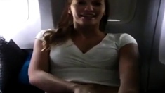 Masturbation On The Plane