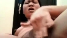 asian BBW creamy orgasm