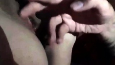 Licking and sucking on my girl's pussy and enjoying her