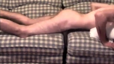 sex toy couch humping