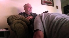 blowing daddy bear